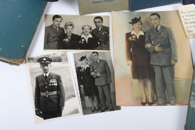 WW2 RAF Czech Spitfire Pilots Grouping, 313 Squadron, Logbook, Uniform, Photographs and Ephemera. - 5