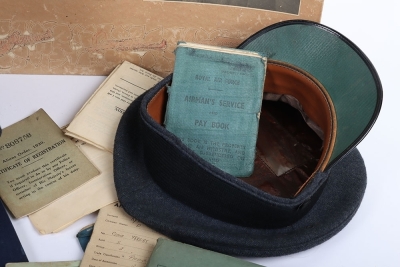 WW2 RAF Czech Spitfire Pilots Grouping, 313 Squadron, Logbook, Uniform, Photographs and Ephemera. - 7