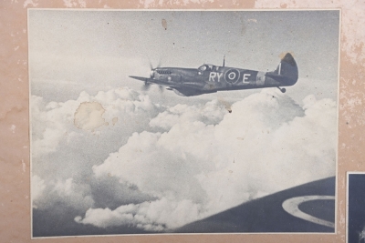 WW2 RAF Czech Spitfire Pilots Grouping, 313 Squadron, Logbook, Uniform, Photographs and Ephemera. - 12