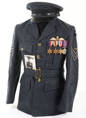 WW2 RAF Czech Spitfire Pilots Grouping, 313 Squadron, Logbook, Uniform, Photographs and Ephemera. - 15