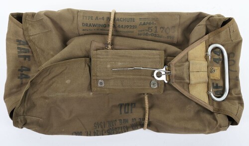 WW2 USAAF A4 Parachute Pack.