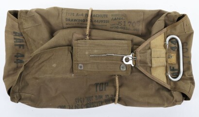 WW2 USAAF A4 Parachute Pack.
