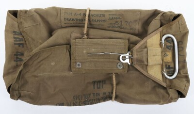 WW2 USAAF A4 Parachute Pack.
