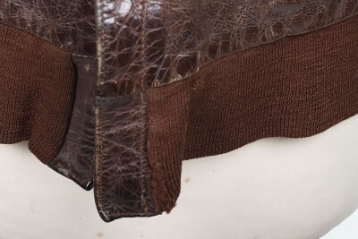 WW2 USAAF A2 Leather Flying Jacket. - 8