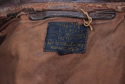 WW2 USAAF A2 Leather Flying Jacket. - 12