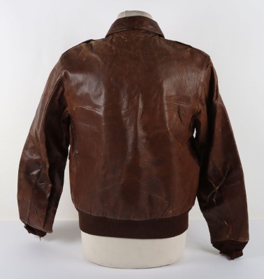 WW2 USAAF Painted A2 Flying Jacket, 15th Air Force, 450th BG, 720th Bomb Squadron - 10