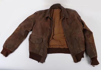 WW2 USAAF, 8th Air Force, A2 Flying Jacket, Medals and Insignia Grouping, 490th Bomb Group. - 5