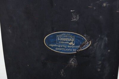 Avro Shackleton Propeller Blade, De Havilland Manufacturer. - 2