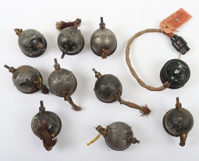 WW2 RAF Type 27 & 48 Microphones, Ten Examples.