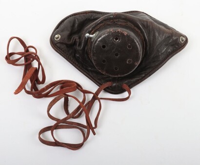 WW1 Period US Army Air Service Microphone Mask.