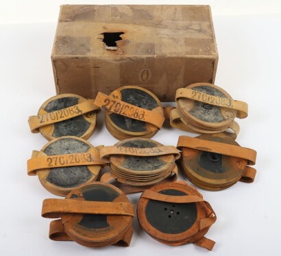 WW2 RAF Dinghy Bellows (8) in Box of Issue.