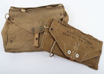 RAF Dinghy Pack Type C* and Personal Survival Pack Type C*.