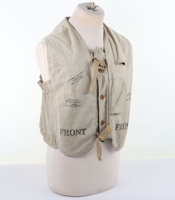 WW2 RAF 32 Pattern Mae West, Good Reproduction.