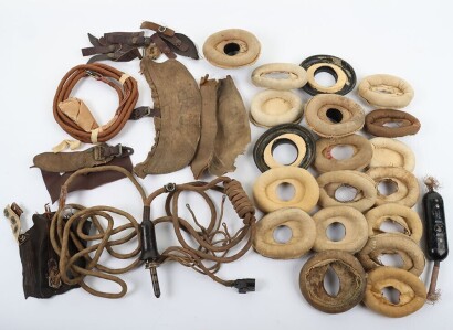 WW2 RAF C-Type Flying Helmet Wiring Looms and Spares