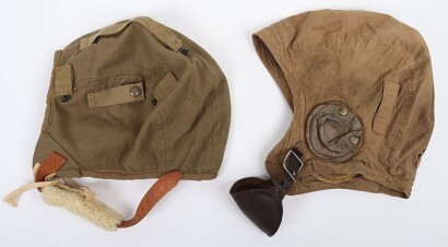 WW2 US Air Force & Navy Flying Helmets.