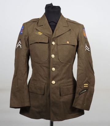 WW2 USAAF 20th Air Force Enlisted Mans Class A Tunic.