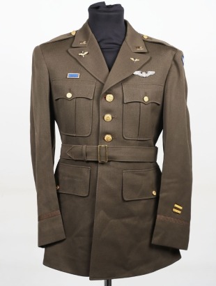 WW2 USAAF 9th Air Force Officers Class A Tunic.