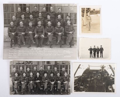 WW2 RAF, 489 Squadron RNZAF, Dallachy Strike Wing Grouping, Uniform & Photographs.