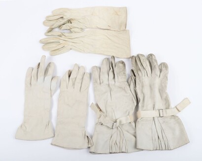 Three Pairs of RAF Flying Gloves, Cold War Period.