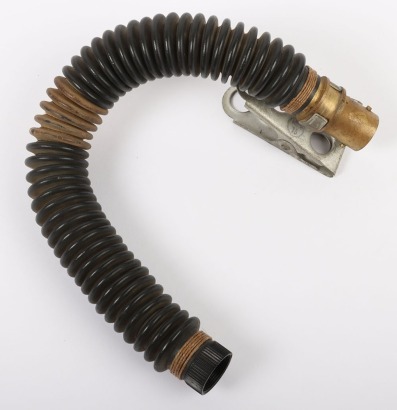 WW2 RAF E/G Type Oxygen Mask Hose with Clip.