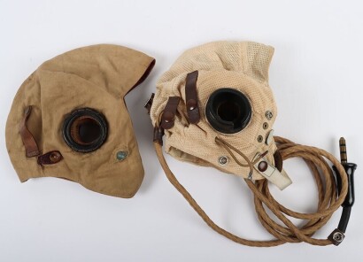 WW2 RAF E Type Flying Helmet.