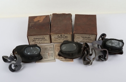 WW2 RAF Night Simulator Gunnery Training Goggles, Boxed.