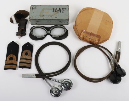 RAF Flying Goggles, Cold War Period, Gosports and 16mm film Tin