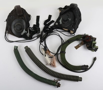 Soviet Russian Flying Helmet Set