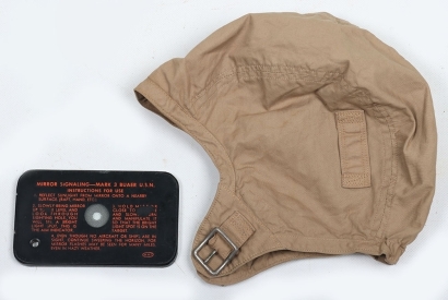 WW2 USN Aviators Flying Helmet