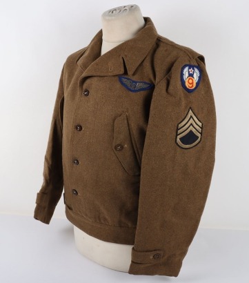 WW2 USAAF British Made, ETO Jacket, 1st Pattern. 9th Air Force.