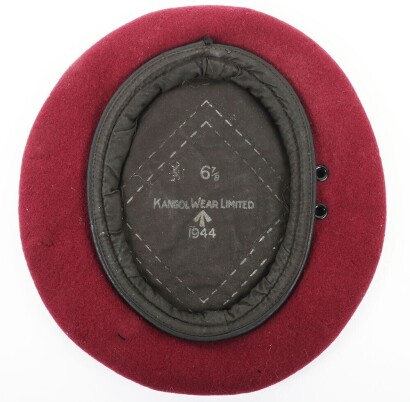WW2 British Airborne Forces Beret, 1944 Dated.