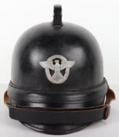 German Fire Police Helmet