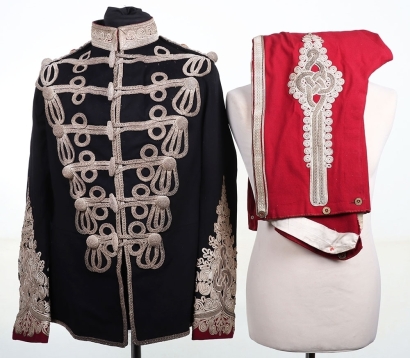 Queen's Own Oxfordshire Hussars Lieutenant Colonels Full Dress Uniform
