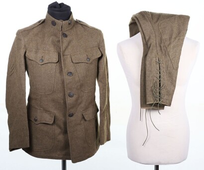 WW1 US Army 'Big Red One' 1st Division, Enlisted Mans Tunic and Trousers.