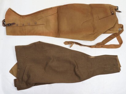 WW2 British Despatch Riders Breeches & Leggings.