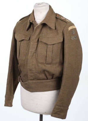 WW2 Home Guard Battle Dress 'Blouse's Serge', 10th Somerset.