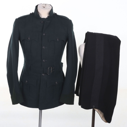 WW2 Royal Ulster Rifles, Officers Four Pocket Dress Uniform, Tunic & Trousers, KIA 1944.
