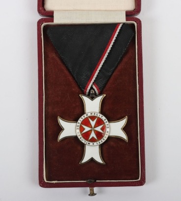 Imperial Austrian Order of the Knights of Malta Merit Cross Medal 1916