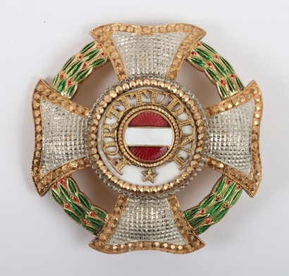 Imperial Austria Order of Maria Theresa Breast Star