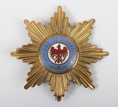 Prussian Order of the Red Eagle Grand Cross Breast Star