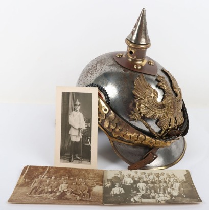 Imperial German Cuirassier Regiment Nr4 Troopers Helmet