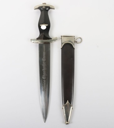 Third Reich SS (Schutzstaffel) Mans Dress Dagger by Gottlieb Hammesfahr, Solingen-Foche