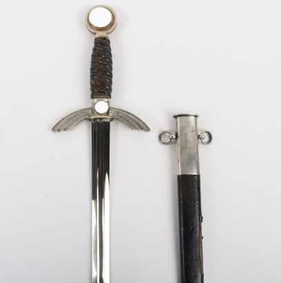 Third Reich Luftwaffe Officers Sword by Paul Weyersberg & Co, Solingen