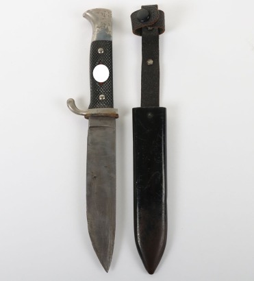 WW2 German Hitler Youth (Hitler Jugend) Boys Dagger by Arthur Schuttelhofer
