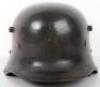 German Army Austrian M-17 Transitional Steel Helmet - 7