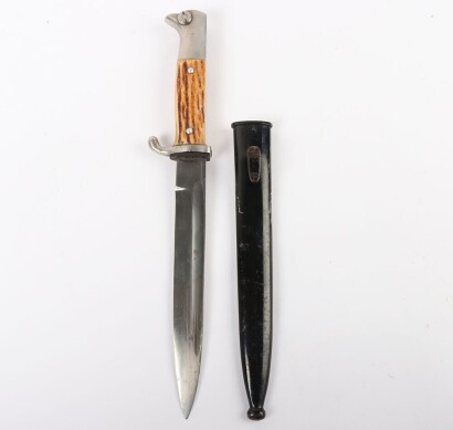 WW2 German Parade Bayonet by Emil Voos, Solingen