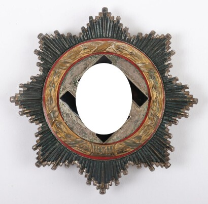 Third Reich Deutsche Kreuz (German Cross) in Gold Award by Zimmermann