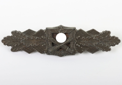 WW2 German Army / Waffen-SS Close Combat Clasp in Bronze by AGMuK, Gablonz