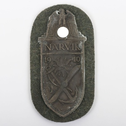 WW2 German Army / Waffen-SS Narvik Campaign Shield