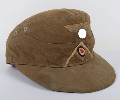 WW2 German Afrikakorps M-41 Field Cap for Infantry Troops